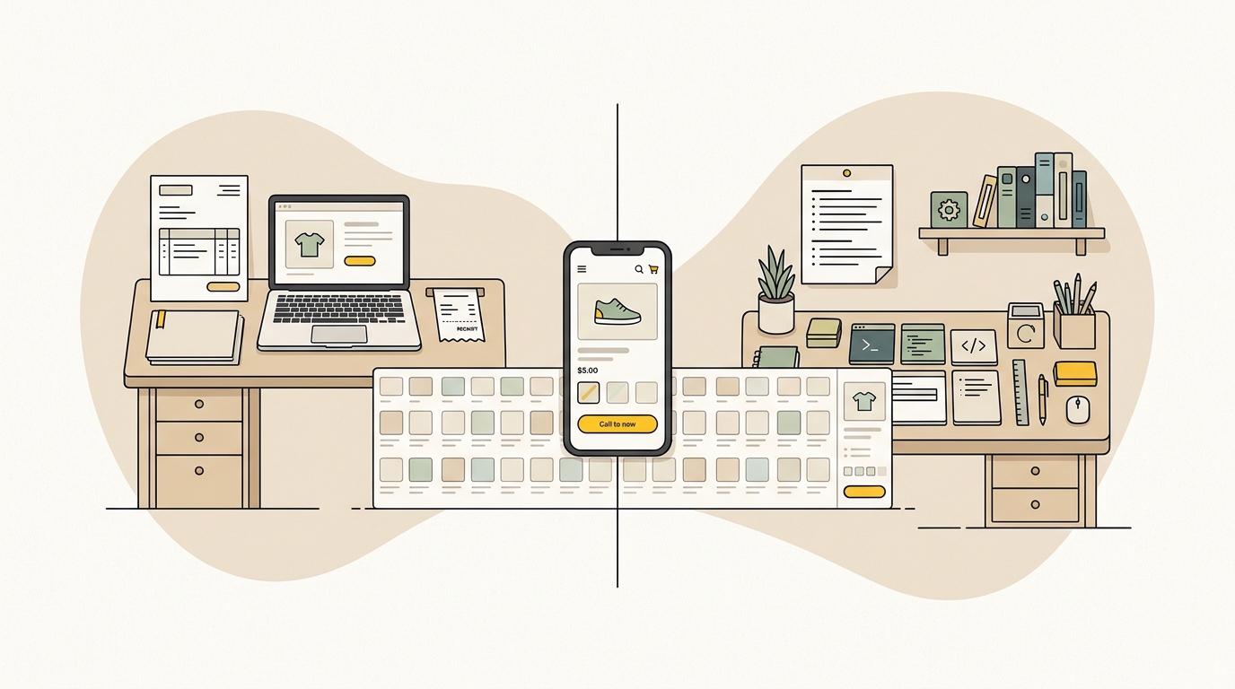 Shopify vs WooCommerce total cost comparison for a 500-product online store
